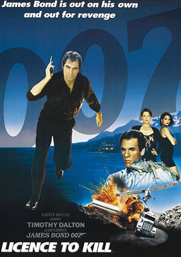 'Licence To Kill' movie poster
