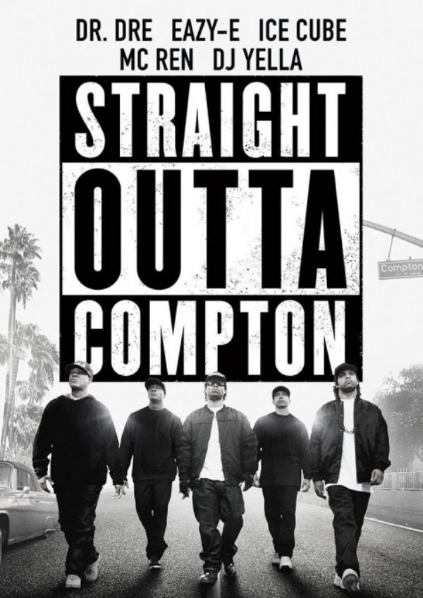 'Straight Outta Compton' movie poster