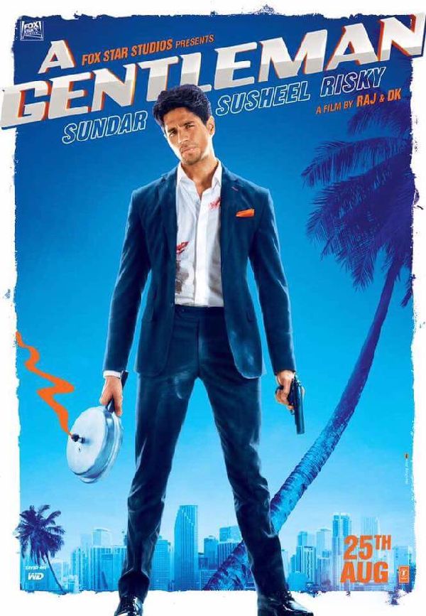 'A Gentleman - Sundar Susheel Risky' movie poster