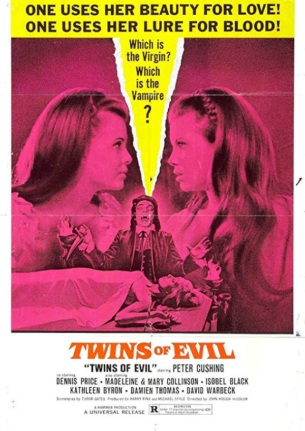'Twins Of Evil' movie poster