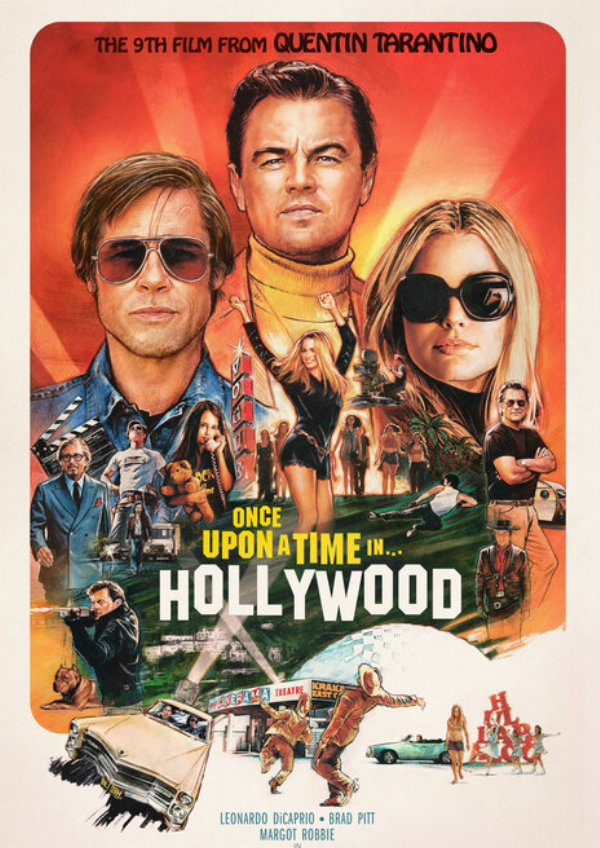 'Once Upon A Time In Hollywood' movie poster