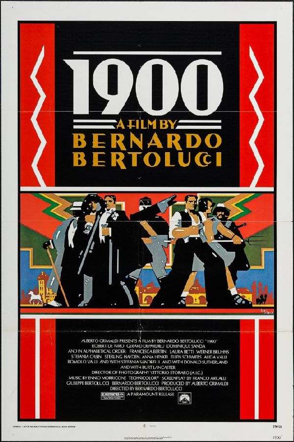 '1900 (Novecento)' movie poster