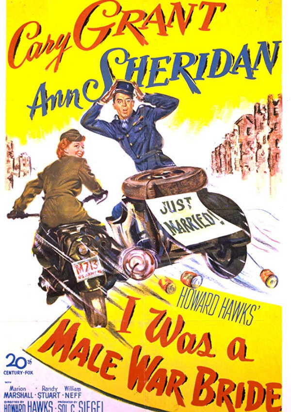 'I Was A Male War Bride' movie poster