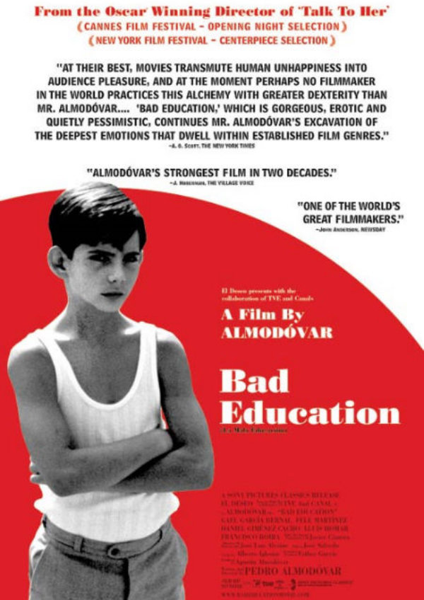 'Bad Education (La Mala Educacion)' movie poster