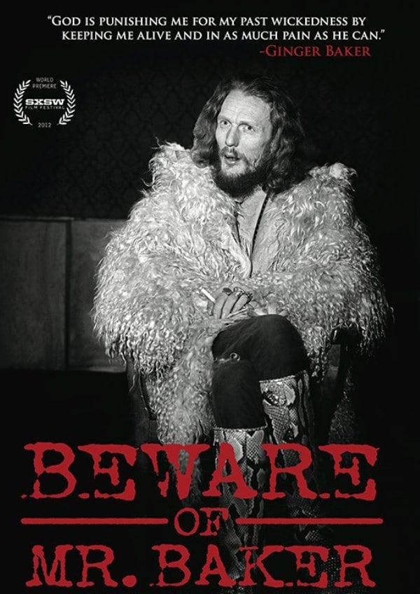 'Beware Of Mr. Baker' movie poster