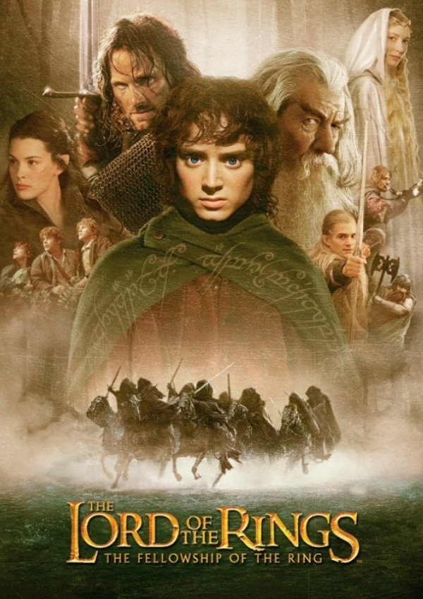 'The Lord of the Rings: The Fellowship of the Ring' movie poster