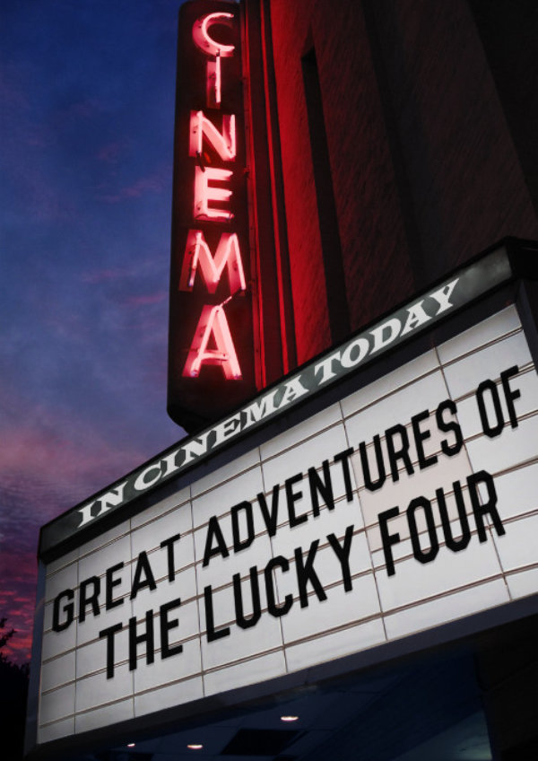 'Great Adventures Of The Lucky Four' movie poster