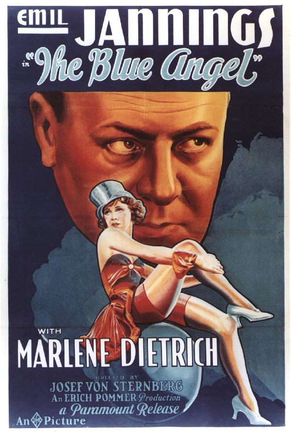 'The Blue Angel' movie poster