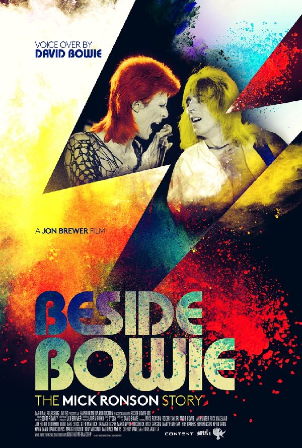 'Beside Bowie: The Mick Ronson Story' movie poster