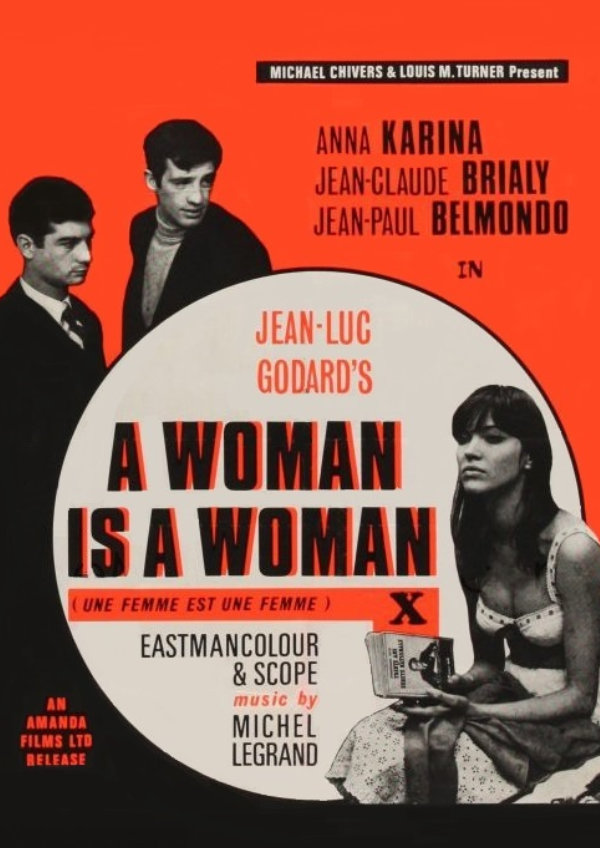 'A Woman Is A Woman (Une Femme Est Une Femme)' movie poster