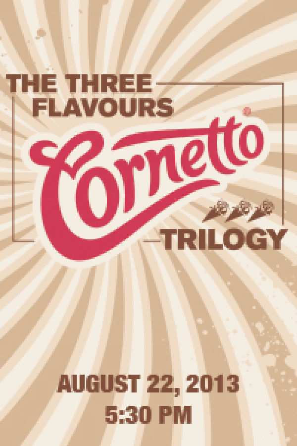 'The Cornetto Trilogy' movie poster