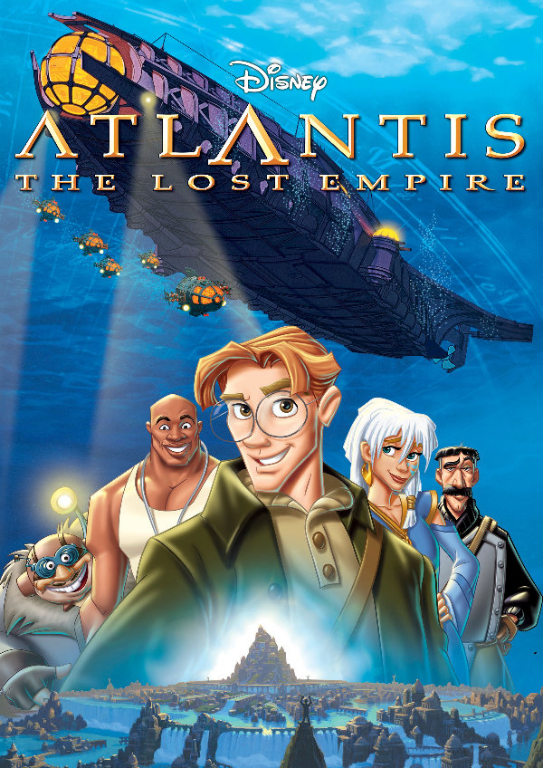 'Atlantis: The Lost Empire' movie poster