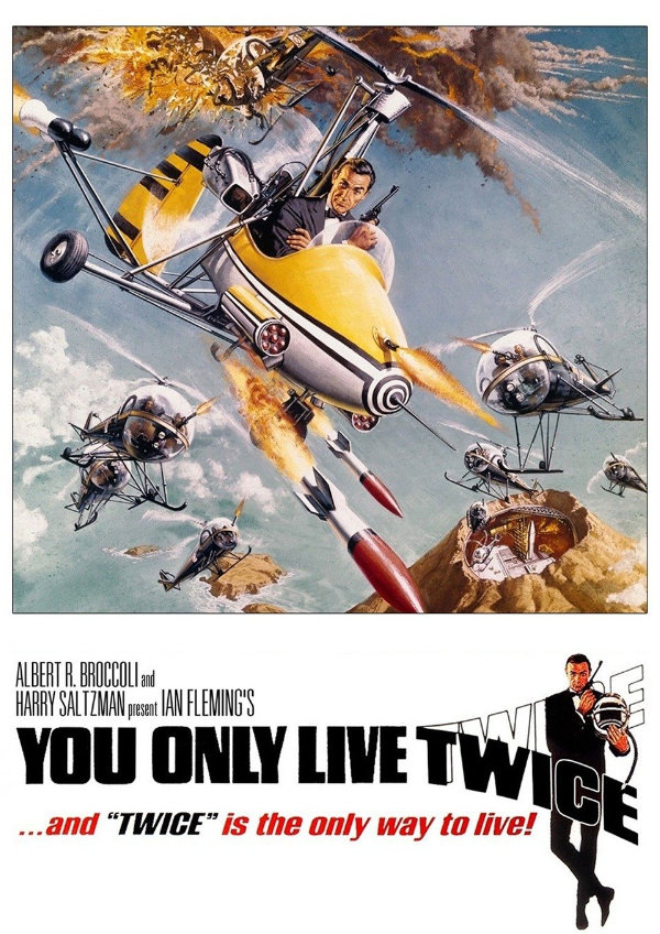 'You Only Live Twice' movie poster