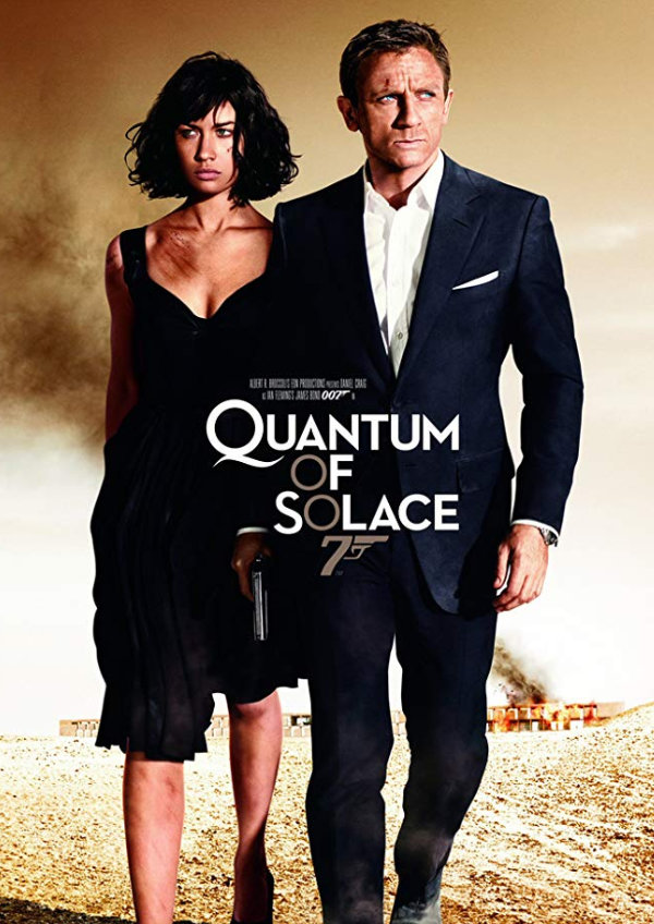'Quantum of Solace' movie poster