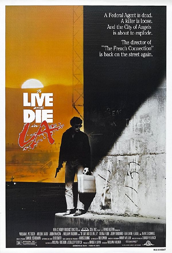 'To Live and Die in L.A.' movie poster
