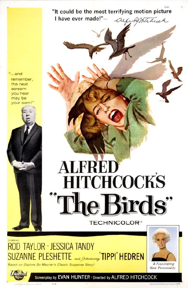 'The Birds' movie poster