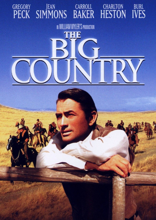 'The Big Country' movie poster