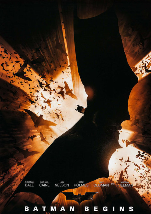 'Batman Begins' movie poster