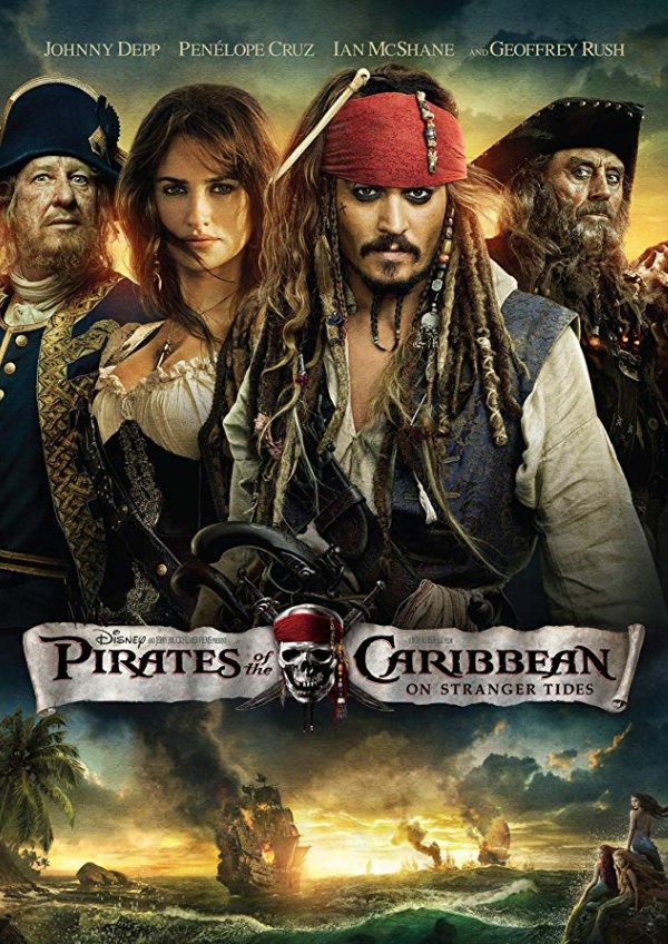 'Pirates of the Caribbean: On Stranger Tides' movie poster
