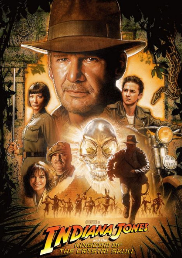 'Indiana Jones and the Kingdom of the Crystal Skull' movie poster