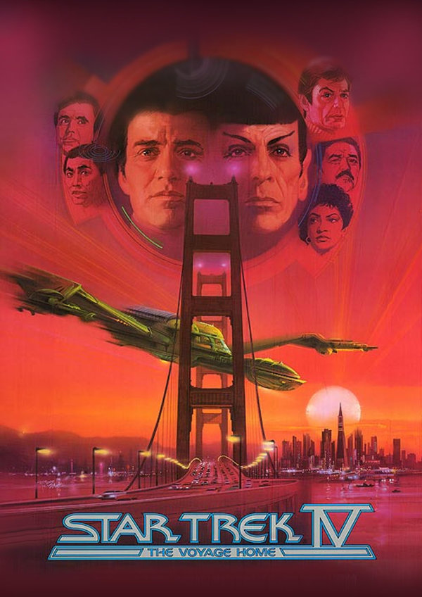 'Star Trek IV: The Voyage Home' movie poster