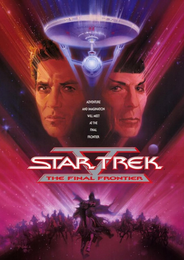 'Star Trek V: The Final Frontier' movie poster