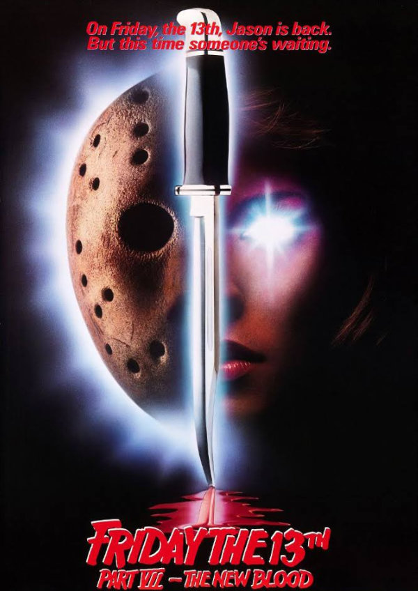 'Friday the 13th Part 7: The New Blood' movie poster
