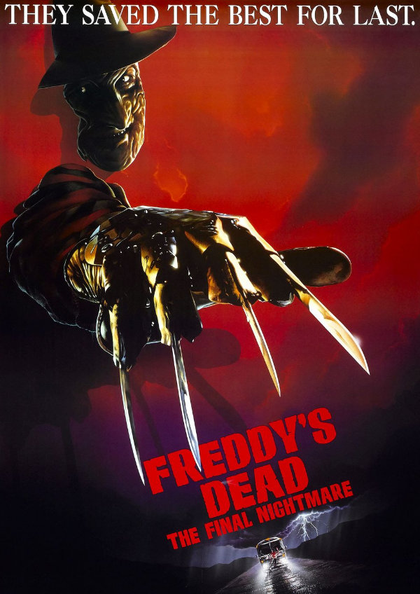 'Freddy's Dead: The Final Nightmare' movie poster