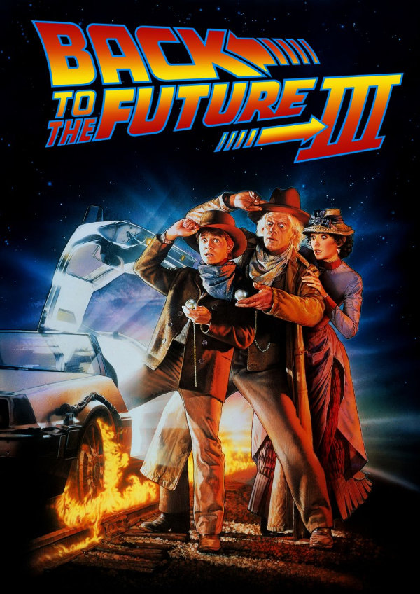 'Back To The Future Part III' movie poster