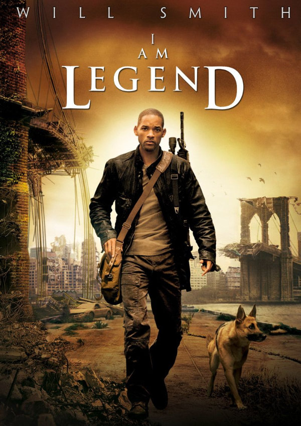 'I Am Legend' movie poster
