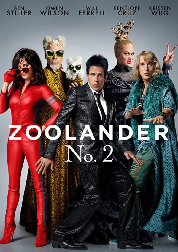 'Zoolander 2' movie poster