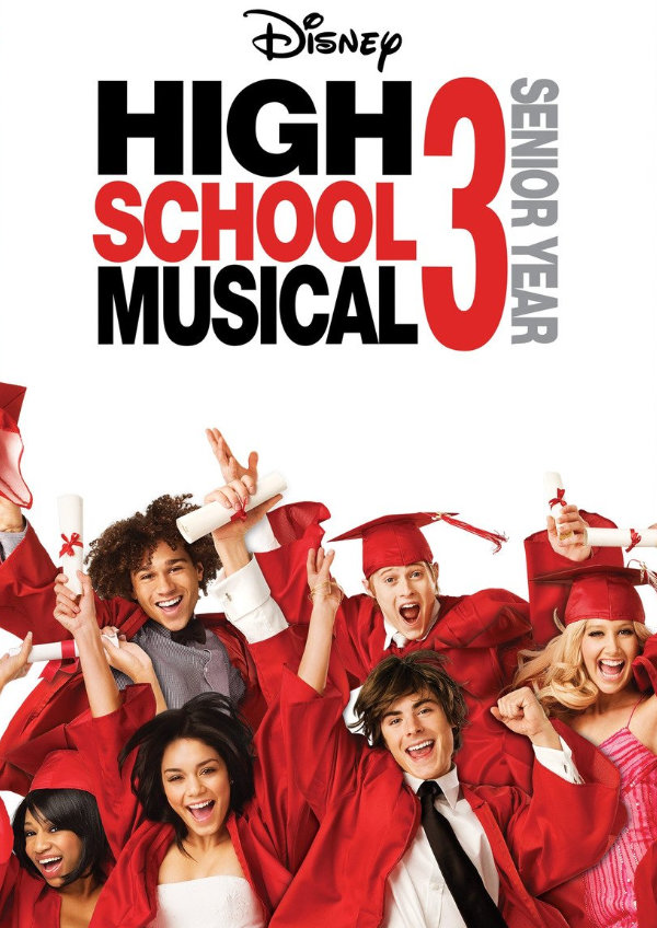 'High School Musical 3: Senior Year' movie poster