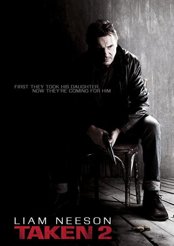 'Taken 2' movie poster