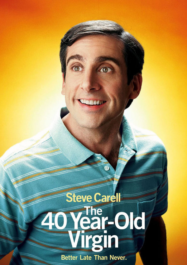 'The 40 Year-Old Virgin' movie poster