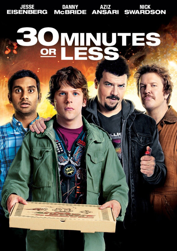 '30 Minutes or Less' movie poster