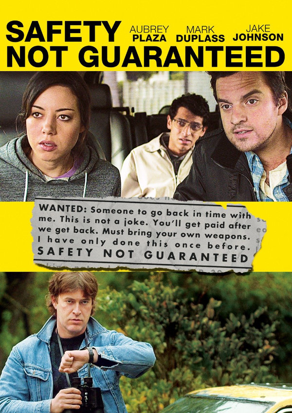 'Safety Not Guaranteed' movie poster