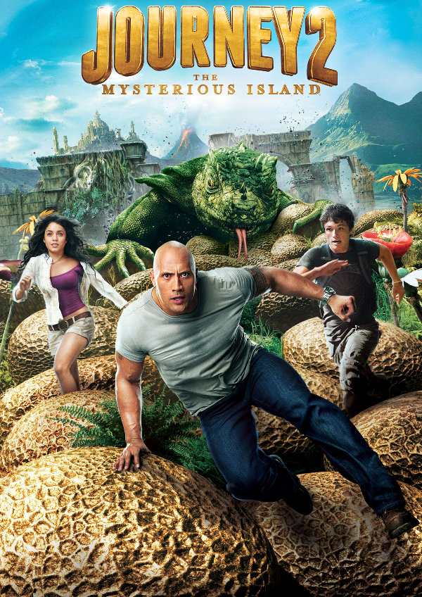 'Journey 2: The Mysterious Island' movie poster