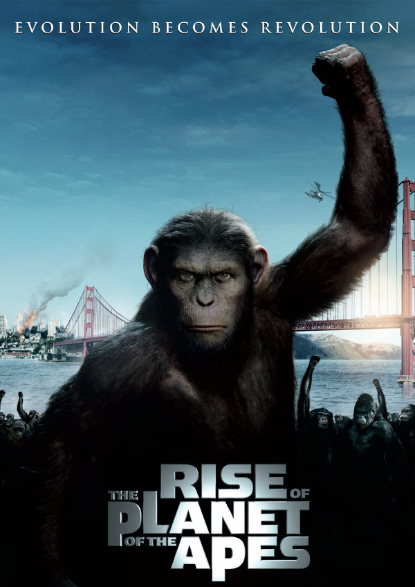 'Rise of the Planet of the Apes' movie poster