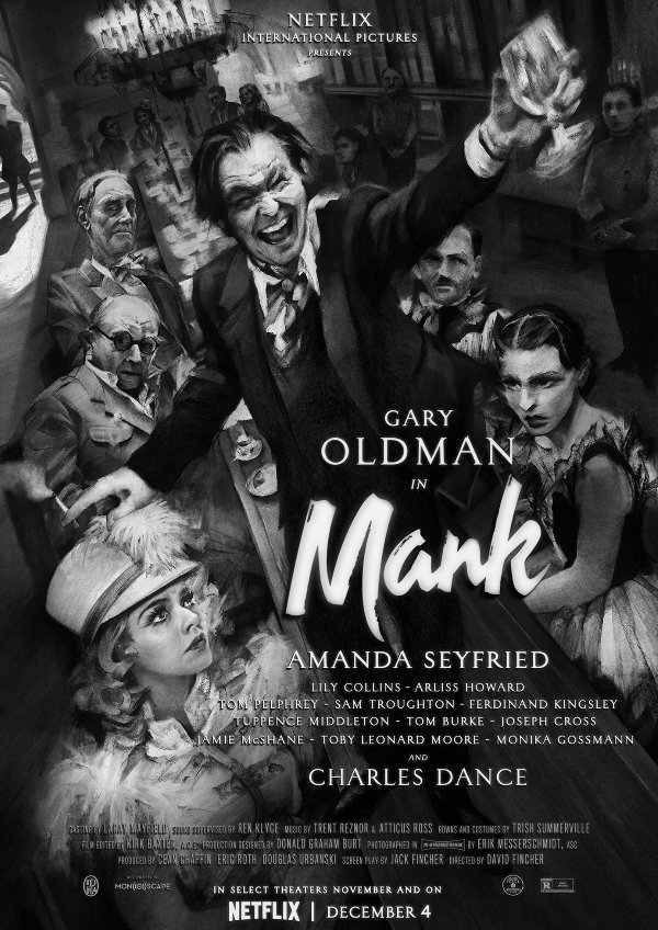 'Mank' movie poster