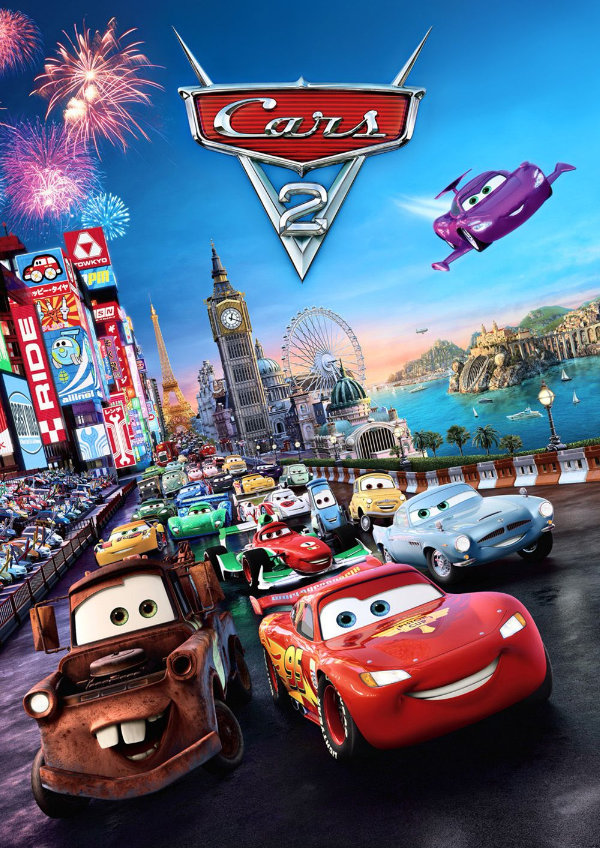 'Cars 2' movie poster