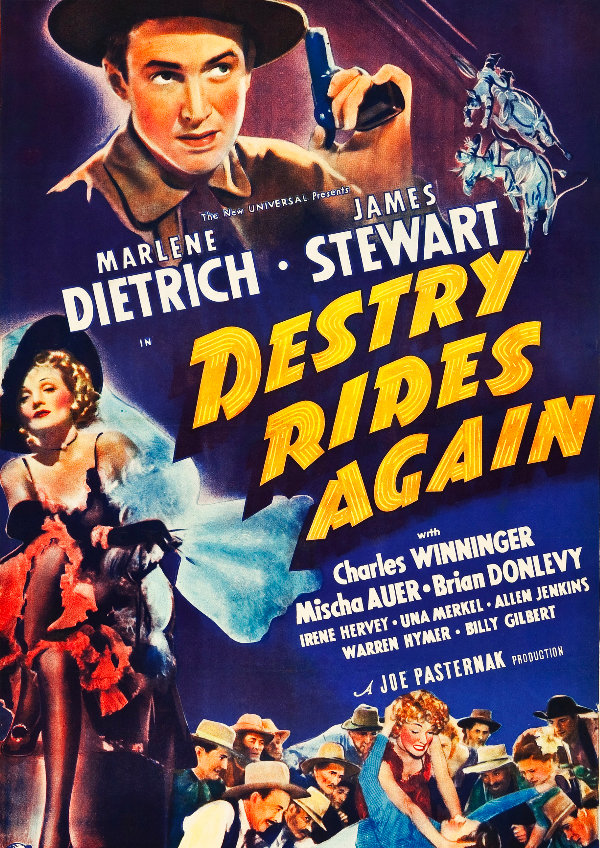 'Destry Rides Again' movie poster