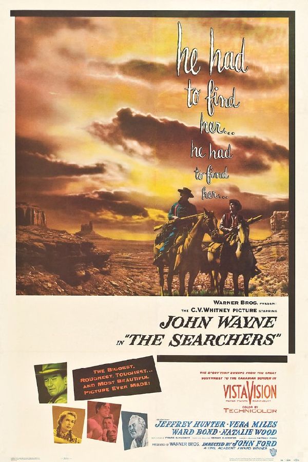 'The Searchers' movie poster