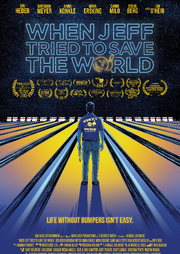 'When Jeff Tried to Save the World ' movie poster