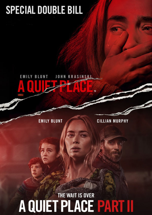 'A Quiet Place Double Feature' movie poster