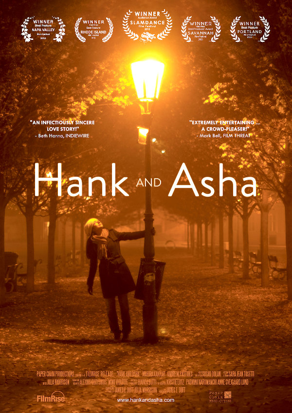 'Hank and Asha' movie poster