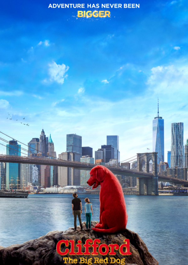'Clifford the Big Red Dog' movie poster