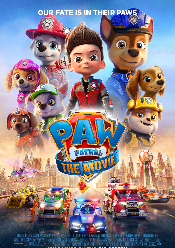 'Paw Patrol: The Movie' movie poster