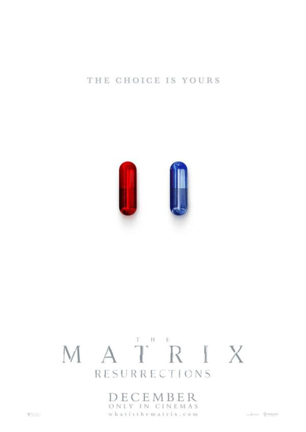 'The Matrix Resurrections' movie poster
