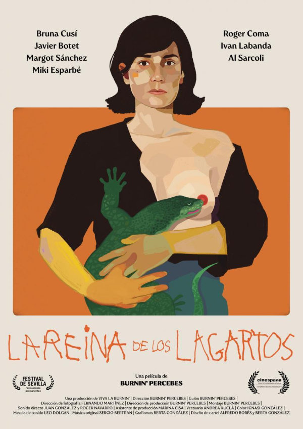'The Queen of The Lizards (La reina de los lagartos)' movie poster