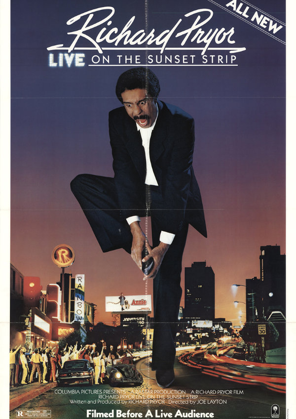 'Richard Pryor: Live On The Sunset Strip' movie poster